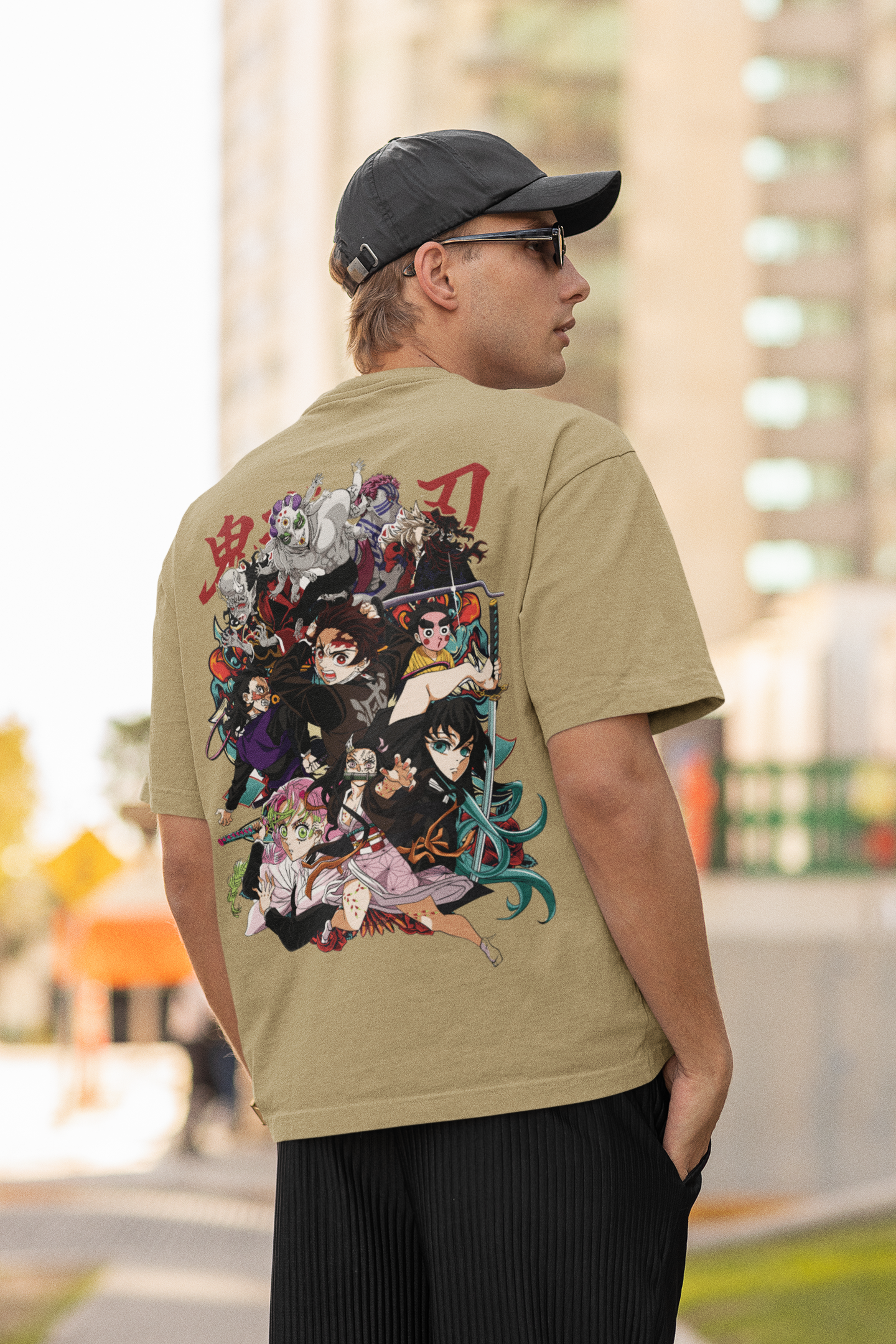 Demon Slayer Oversized Anime T-shirt