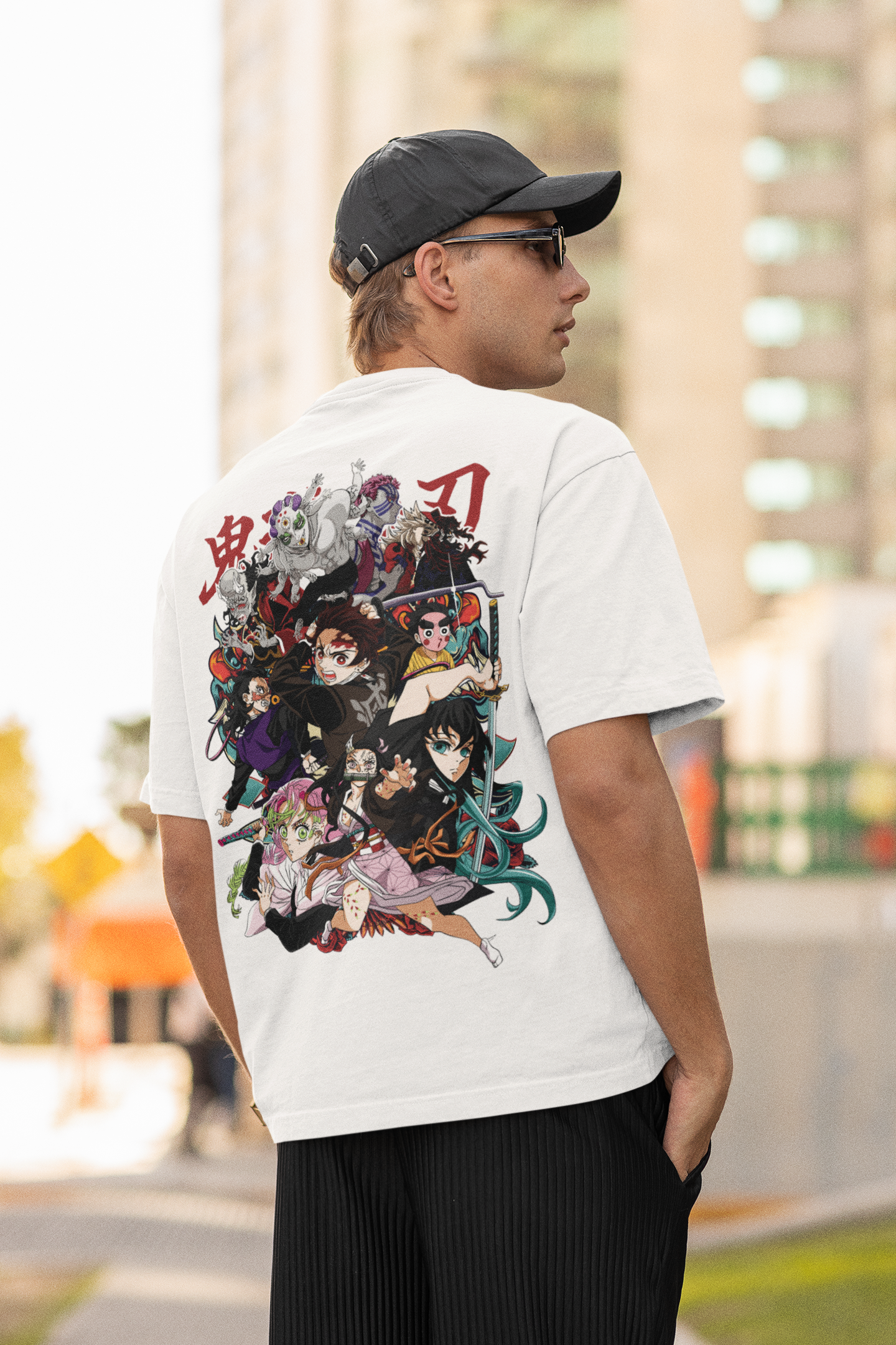 Demon Slayer Oversized Anime T-shirt