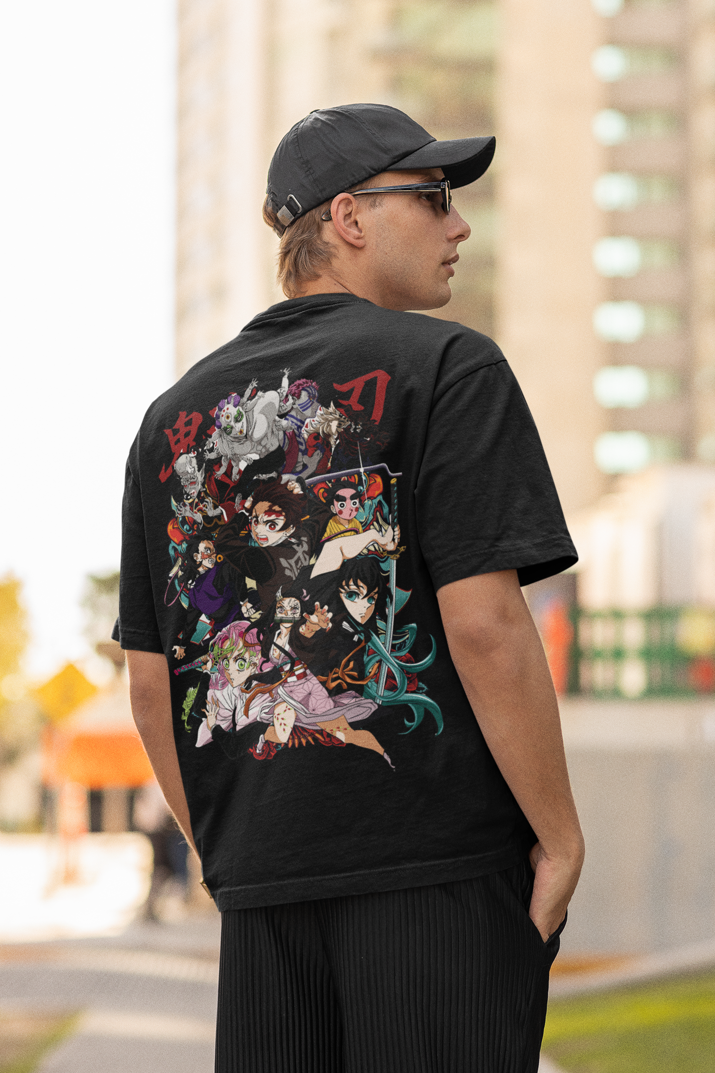 Demon Slayer Oversized Anime T-shirt