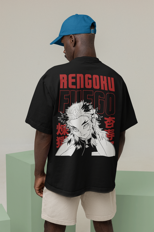 Demon Slayer Oversized Anime T-Shirt