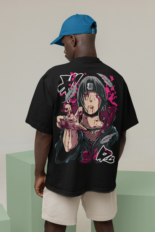 Itachi Naruto Oversized T-Shirts