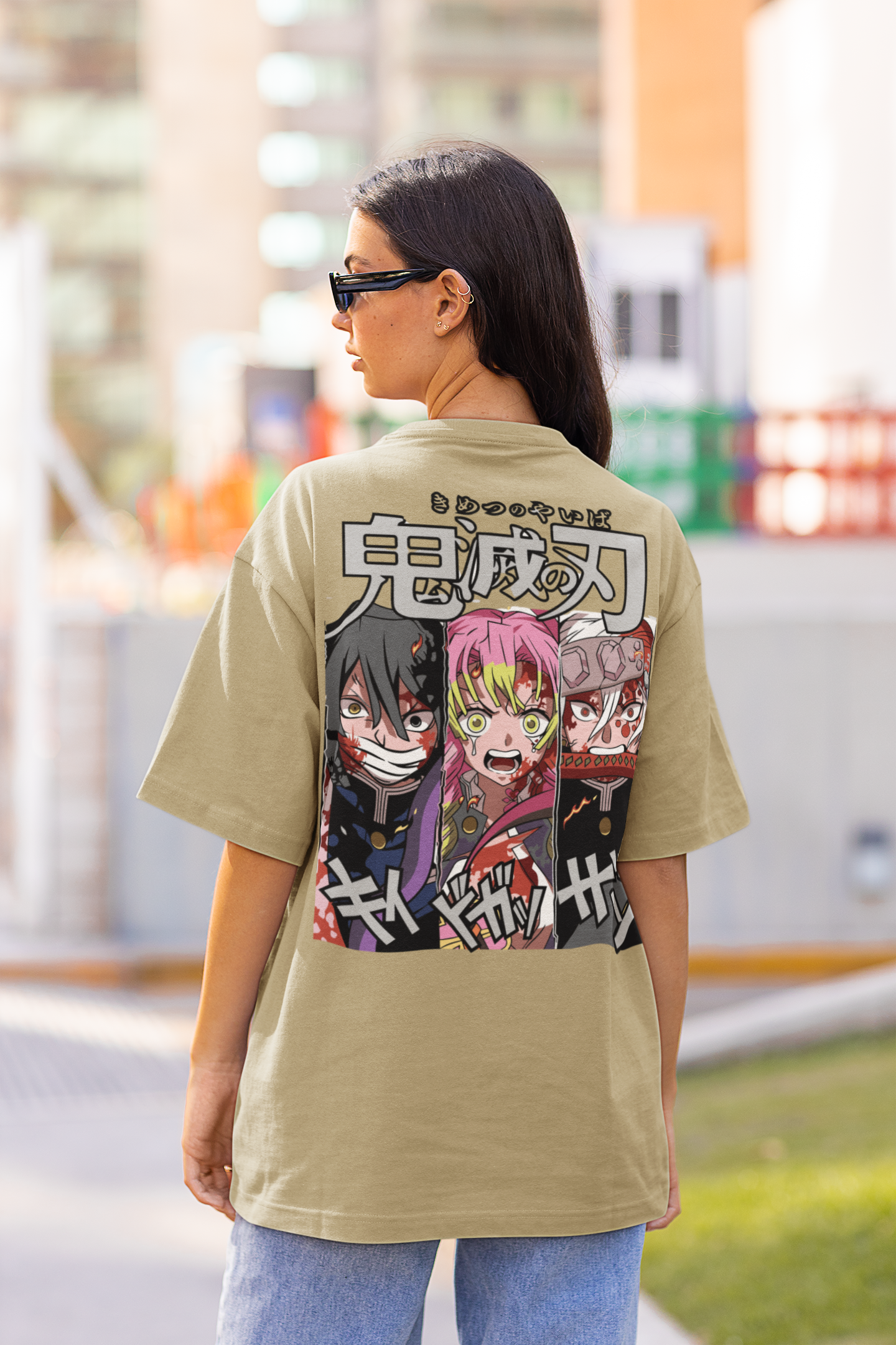 Demon Slayer Oversized Anime T-Shirts