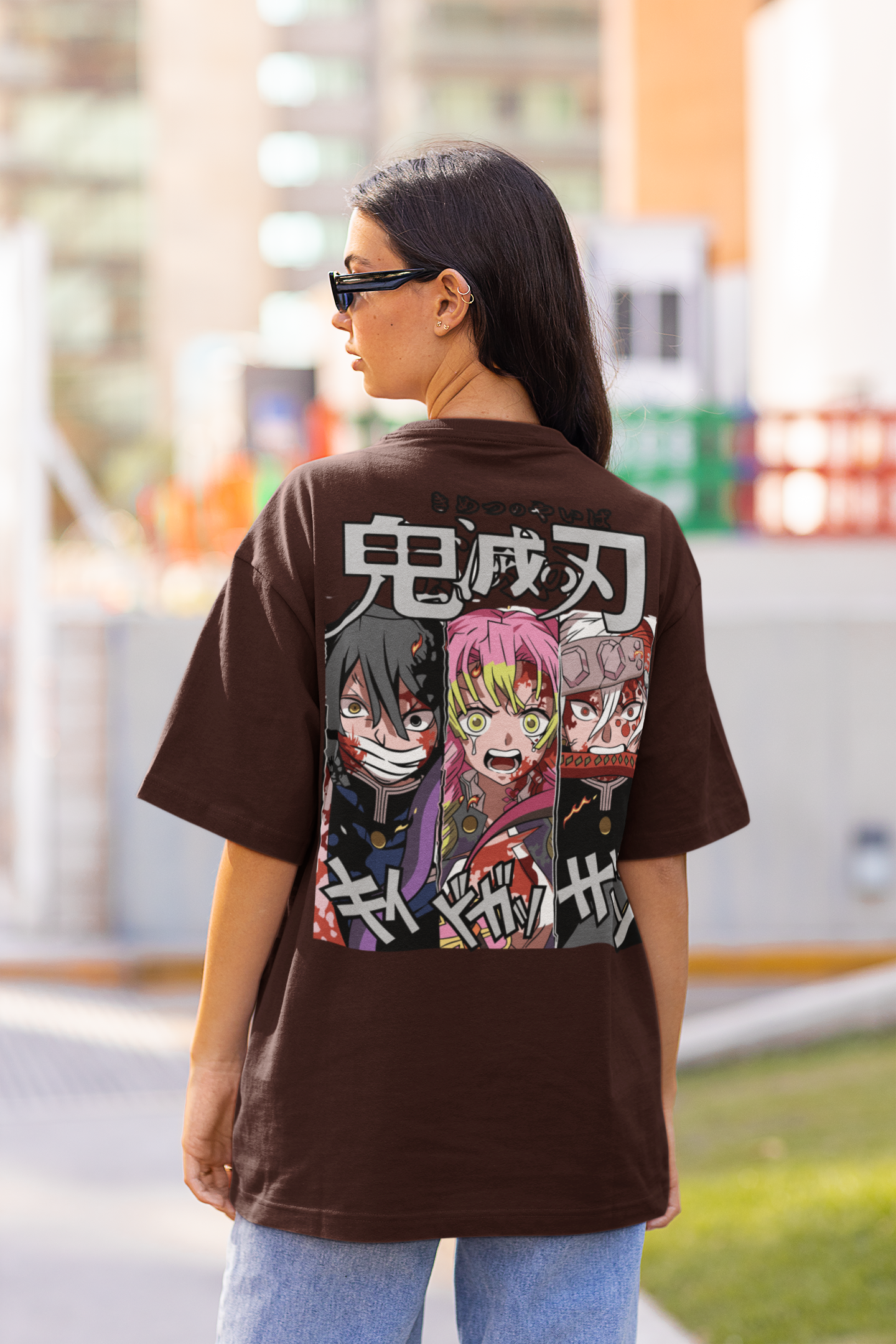 Demon Slayer Oversized Anime T-Shirts