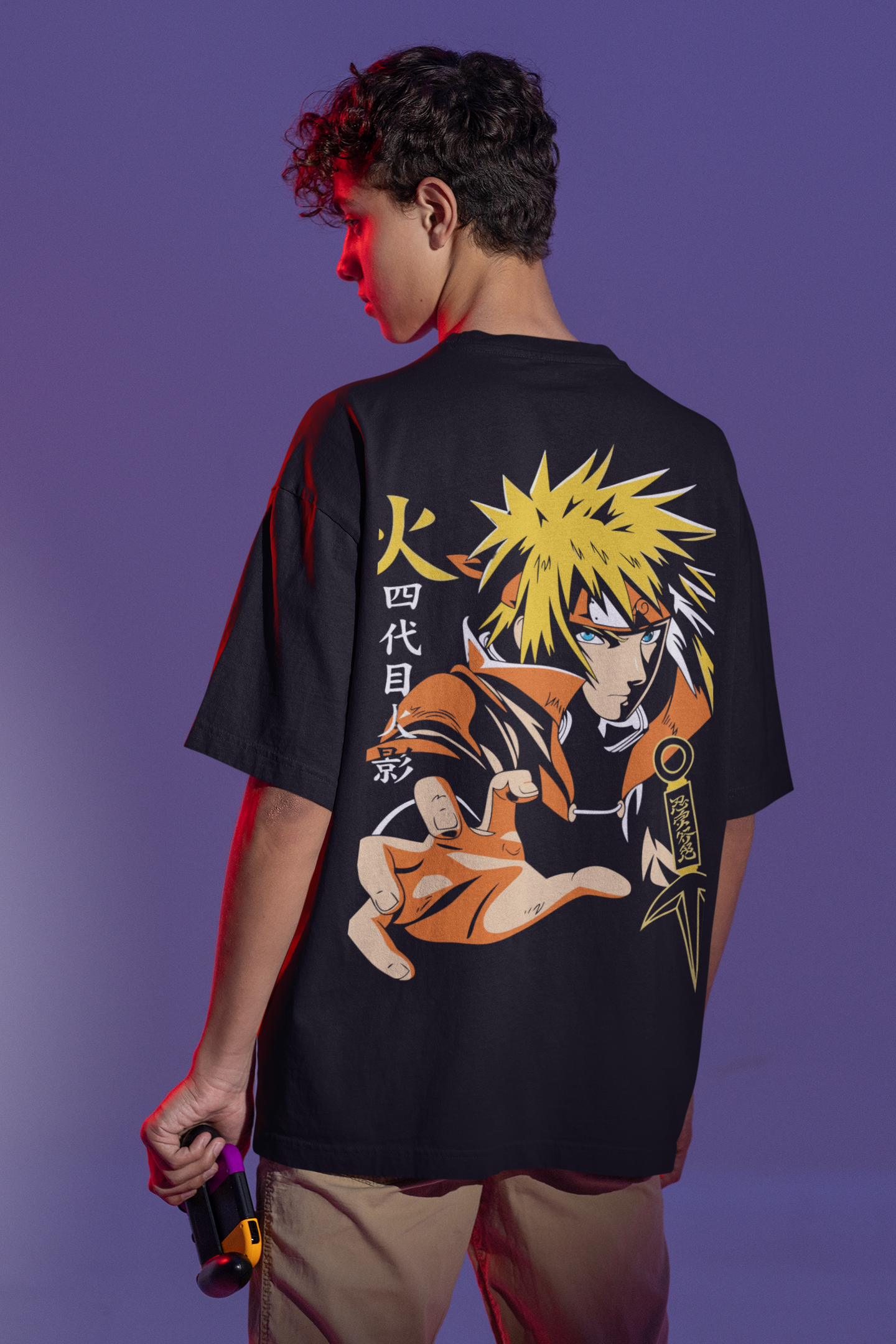 Naruto Oversized Anime T-Shirt