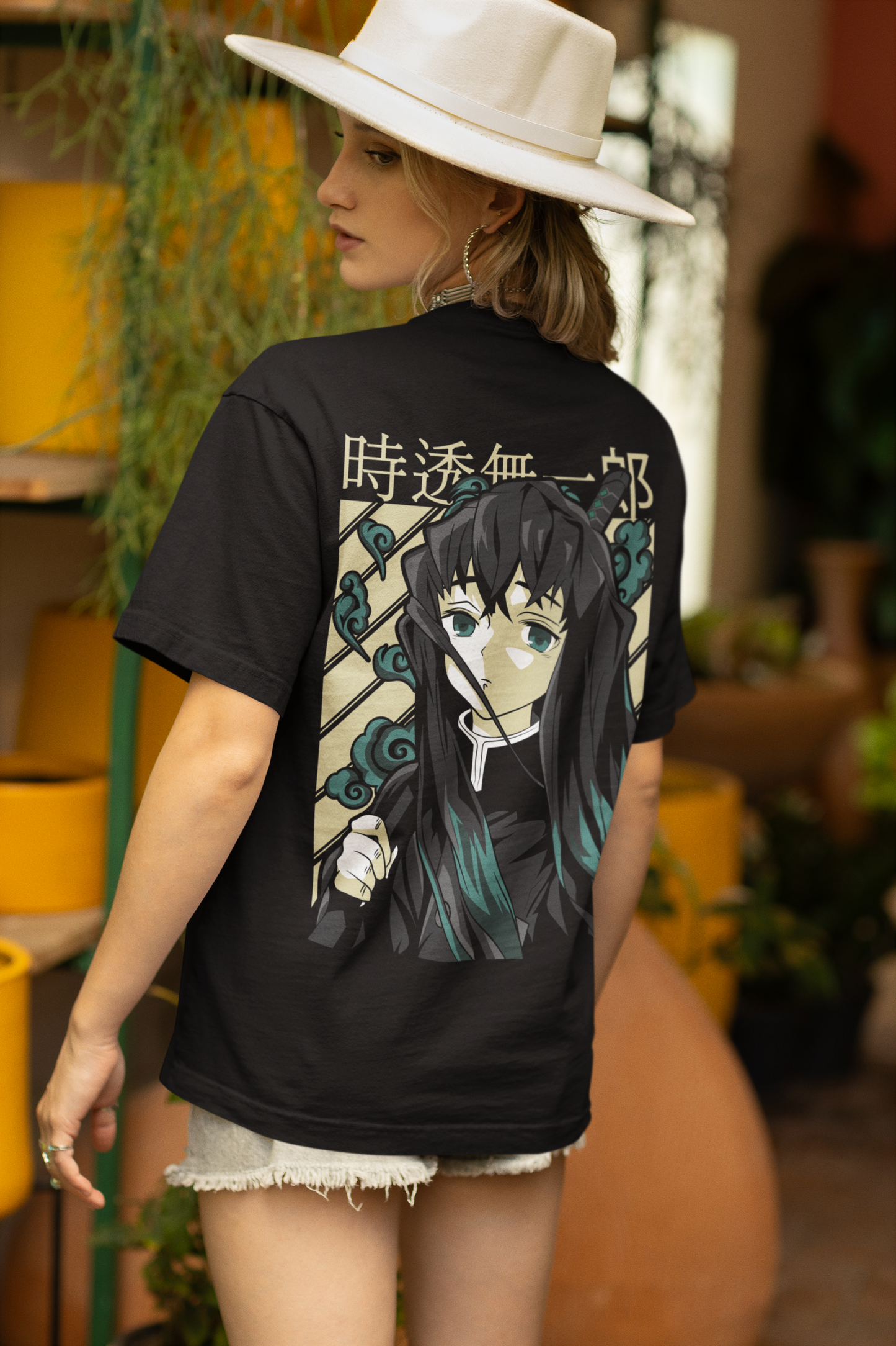 Muichiro Tokito Demon Slayer Oversized Anime T-shirt