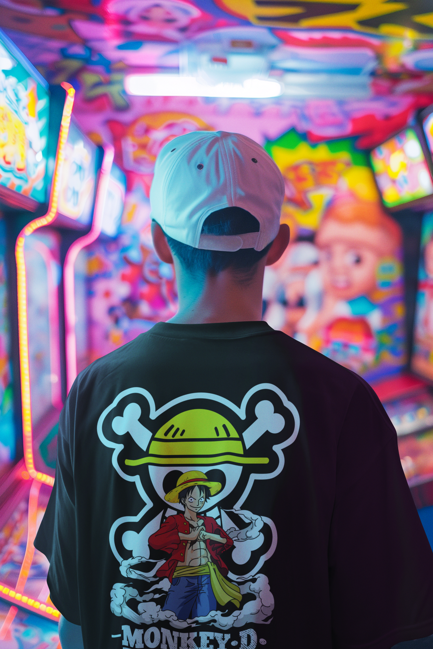 One Piece Oversized Anime T-shirt