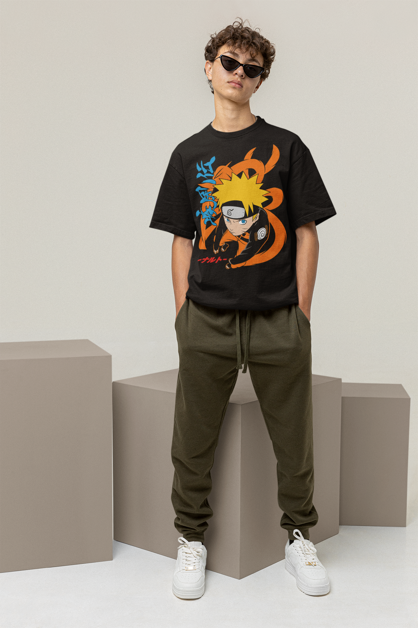 Naruto Oversized Anime T-Shirt