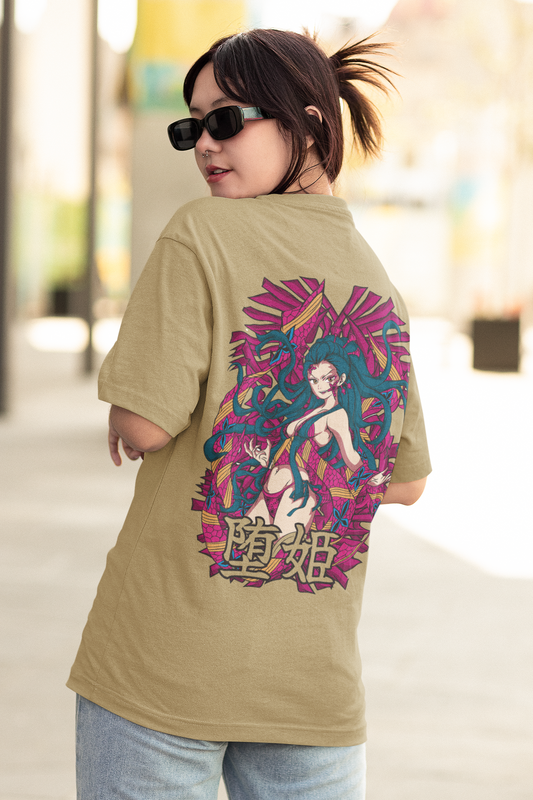 DAKI Demon Slayer Oversized Anime T-Shirts