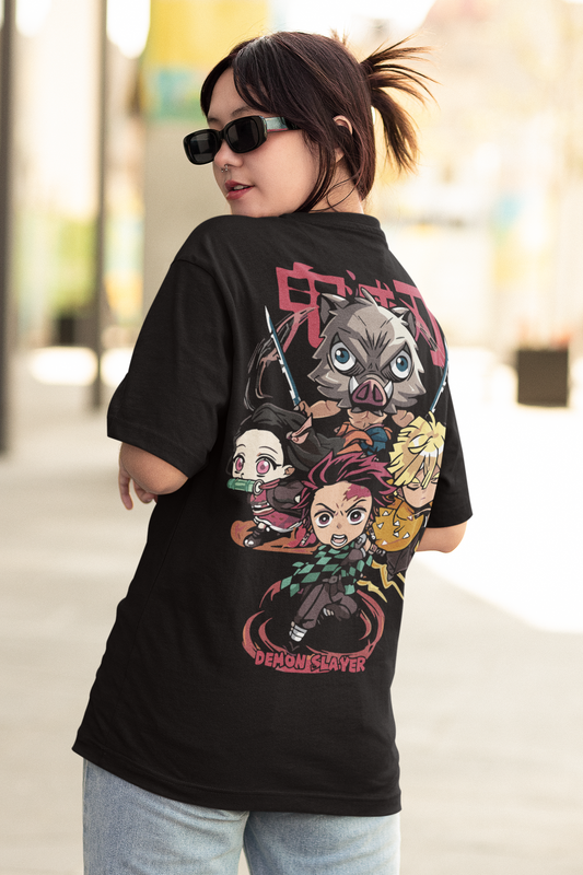 Demon slayer Oversized Anime T-Shirt