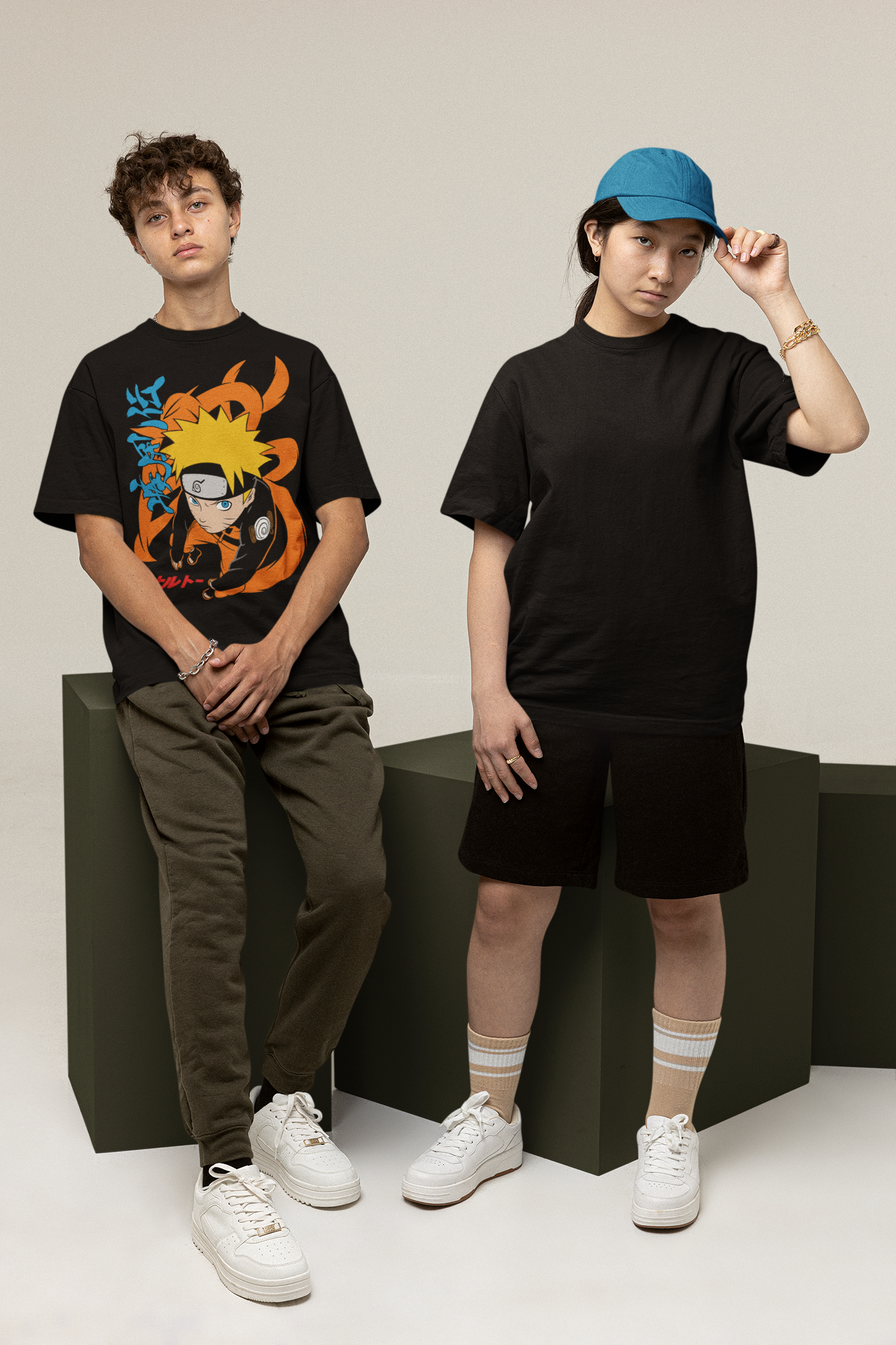 Naruto Oversized Anime T-Shirt