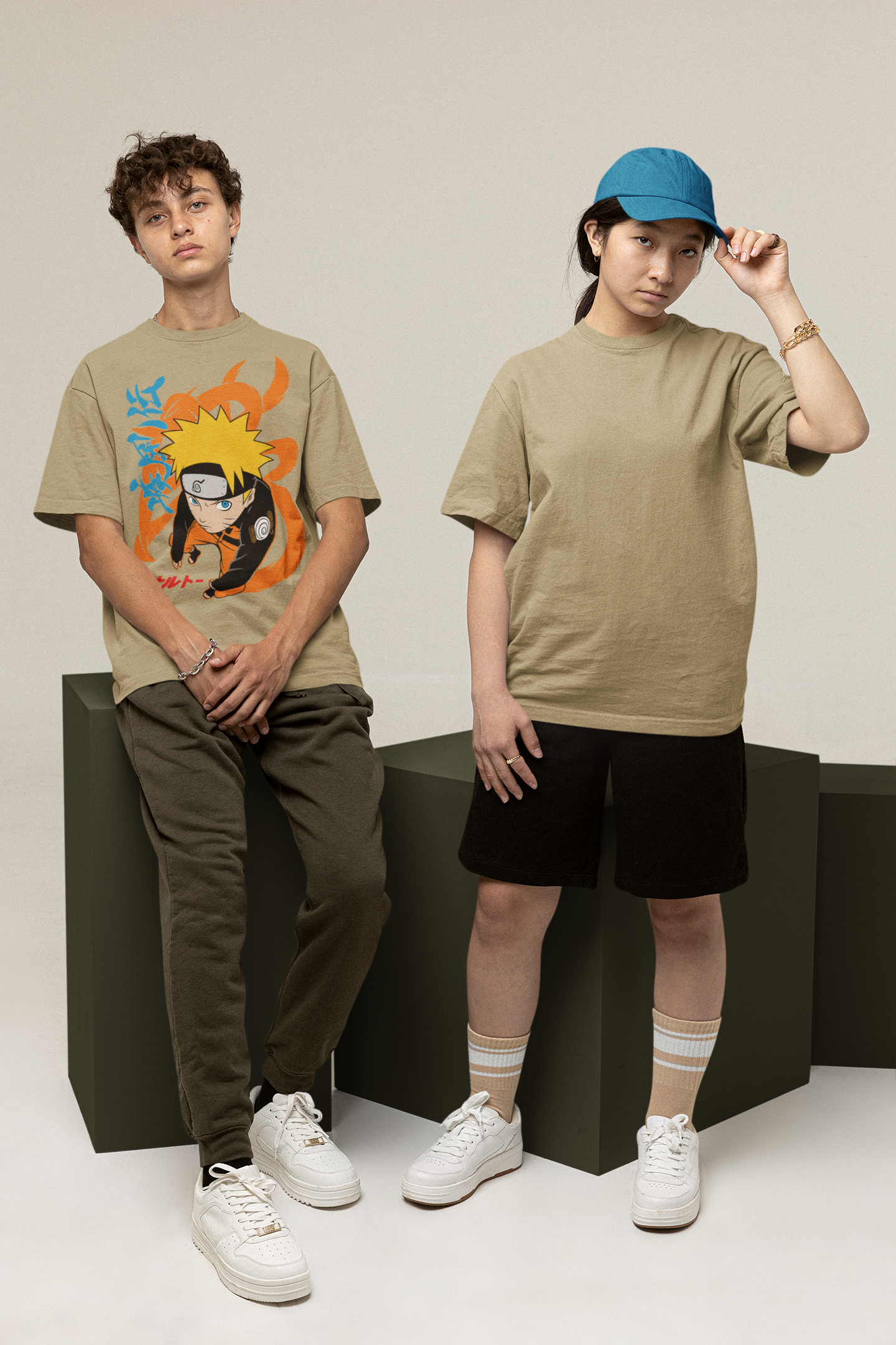 Naruto Oversized Anime T-Shirt