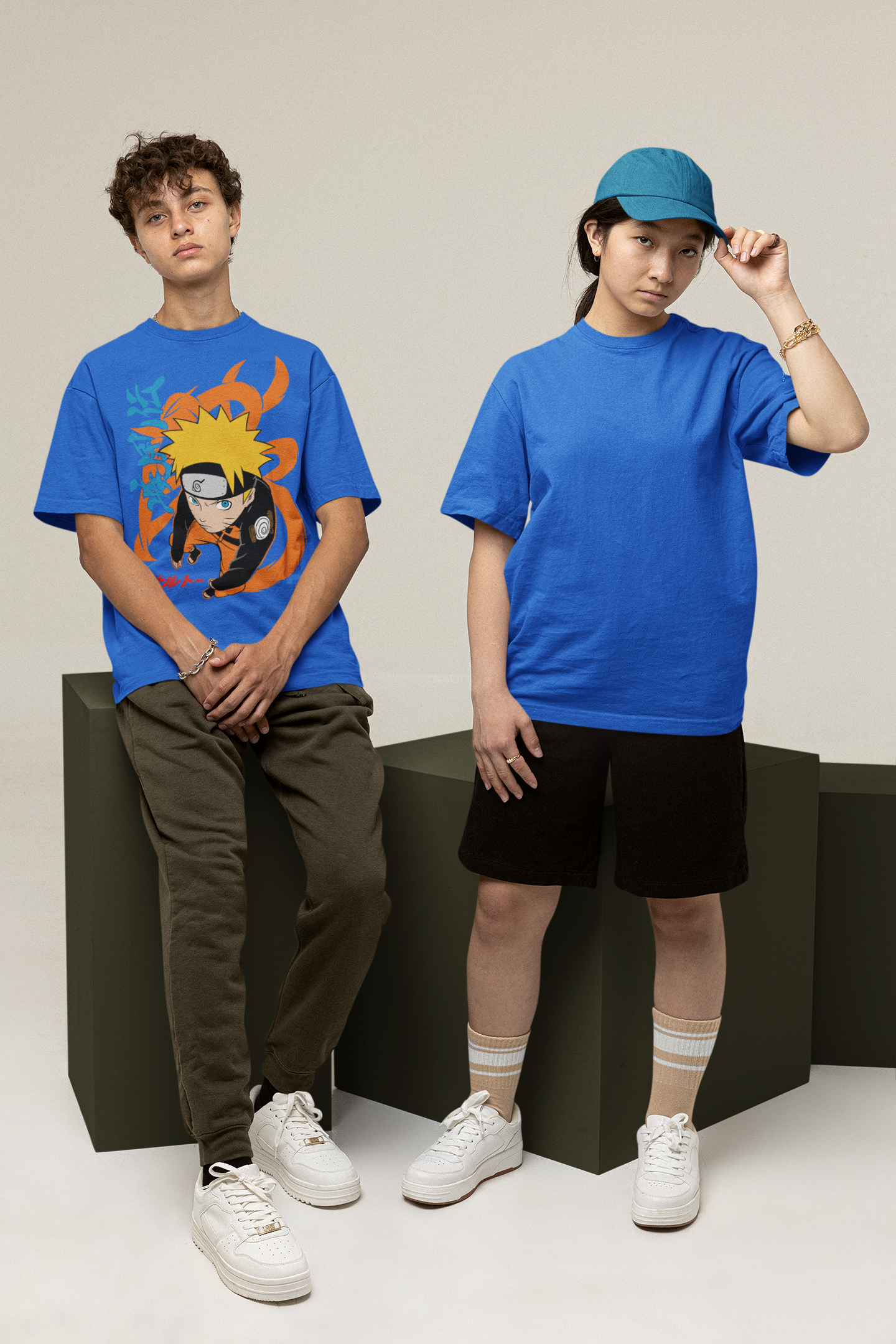 Naruto Oversized Anime T-Shirt