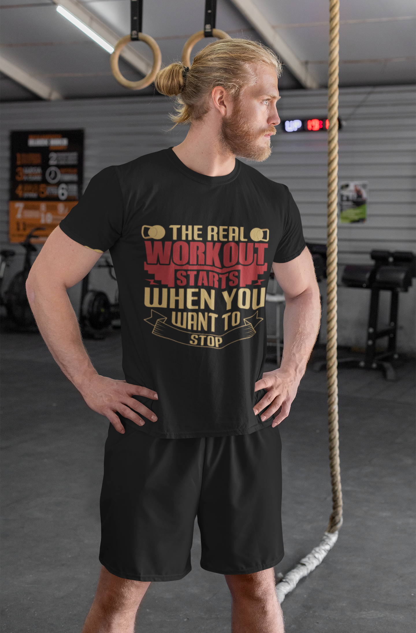 GYM Motivation  T-Shirts For Man