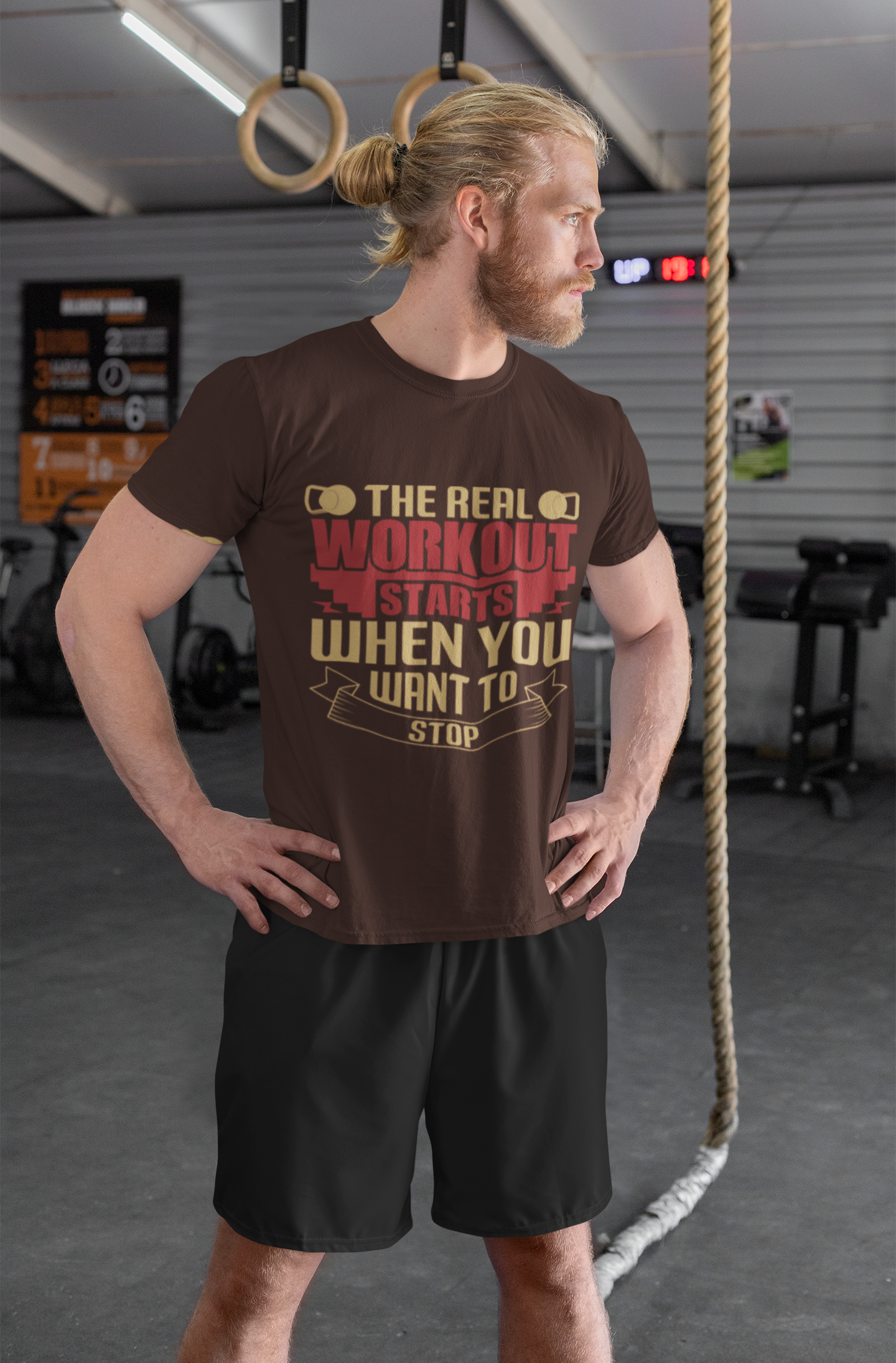 GYM Motivation  T-Shirts For Man