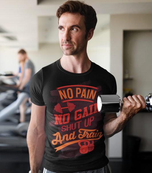 GYM Motivation Regular T-Shirts For Man