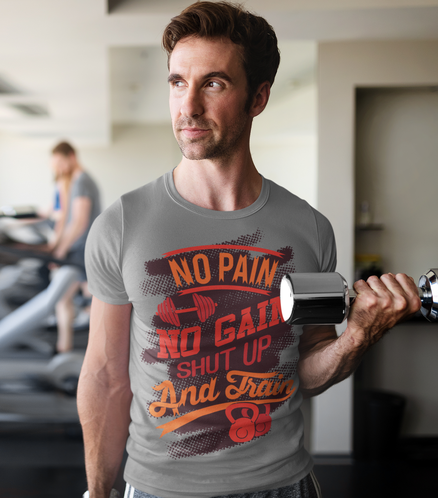 GYM Motivation Regular T-Shirts For Man